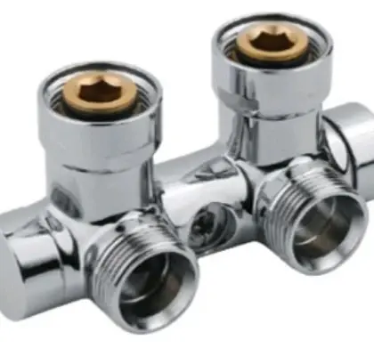 Vasco 118230000000099 Vasco onderblok haaks 50 mm - chroom