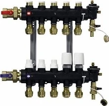 Vasco FH inox vloerverwarmingscollector 4/4 - 5 x EK3/4 11FH27050