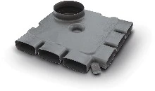 Vasco 11VE40300 Vasco Easyflow aansluitplenum (set 2st) - prijs per set