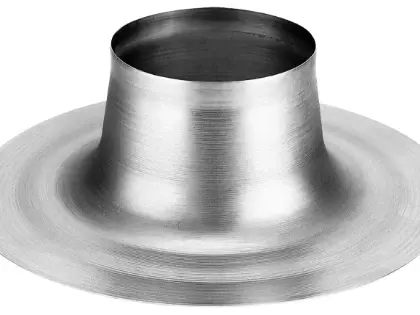 Vasco 11VE42243 Vasco WTW ventilatie aluminium plakplaat voor dakdoorvoer 255 mm
