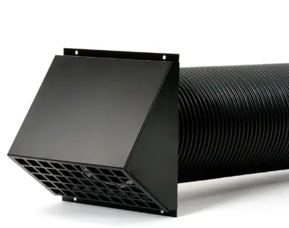 Vasco 11VE42310 Vasco WTW ventilatiegeveldoorvoer 170/200 mm - zwart