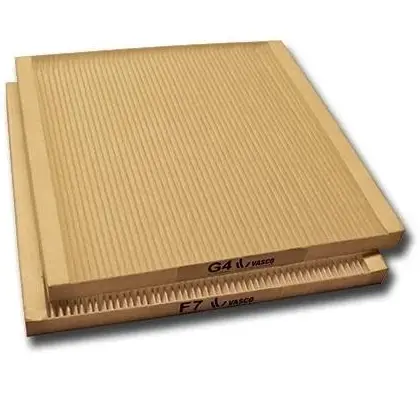 Vasco Groffilter en fijnstoffilter G4/F7 Vasco voor DX 275x275x20mm 11VE50361
