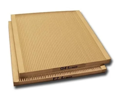 Vasco Groffilter en fijnstoffilter G4/F7 Vasco voor DX 275x275x20mm 11VE50361