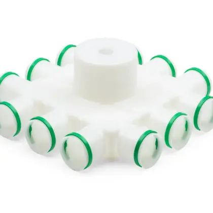 Vasco Verdeler inbouw 12 aansluitingen 75mm - d: 160mm antistatisch - easyflow betonstortsysteem vasco 11VE40351