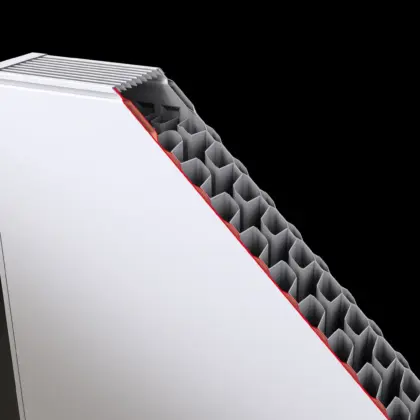 Vasco Paneelradiator Vasco Flatline 33 HxL=500x2200mm 4407W (75/65/20) wit RAL9016