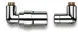 Vasco Vasco ventielset 1-8 + thermostaatkop haaks links CHROOM 118210100000099