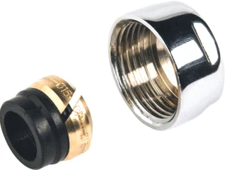 Vasco Koppeling 3/4 voor koper buis 15mm chroom vasco 118225900000099