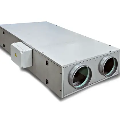 Vasco WTW-unit Vasco ENY-P4 plafond 2600m3/h D=400mm 2 linkse en 2 rechtse aansluitingen 11VE00107