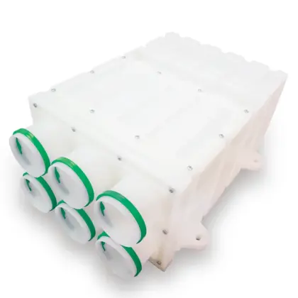 Vasco Verdeelbox ventilatie Vasco EasyFlow Ø125mm kunststof 6x75mm 11VE40357