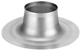 Vasco Dakdoorvoerplaat Vasco Ø204mm geschikt voor platdak zwart rond HR WTW 3000 11VE42240