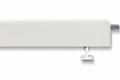 Vasco Paneelradiator Vasco Flat-Plint-line T33 HxL=200x2000mm 1732W (75/65/20) wit RAL0600