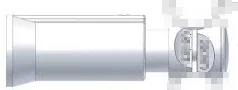Vasco Set muurbevestiging voor HDM RAL 9016 (zie DR023088) DS002800409016