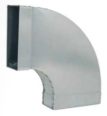 Vent-Axia Bocht rechthoekig luchtkanaal Vent-Axia Flat Duct System Galva 220x80mm 90° inox FGBH90 BCIB999822