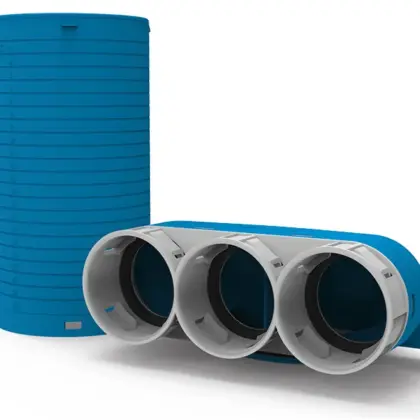 Vent-Axia VVCH250 69 / Ventielcoll. 3x d: 69-125mm 90gr met kraag vent-axia 2005000465