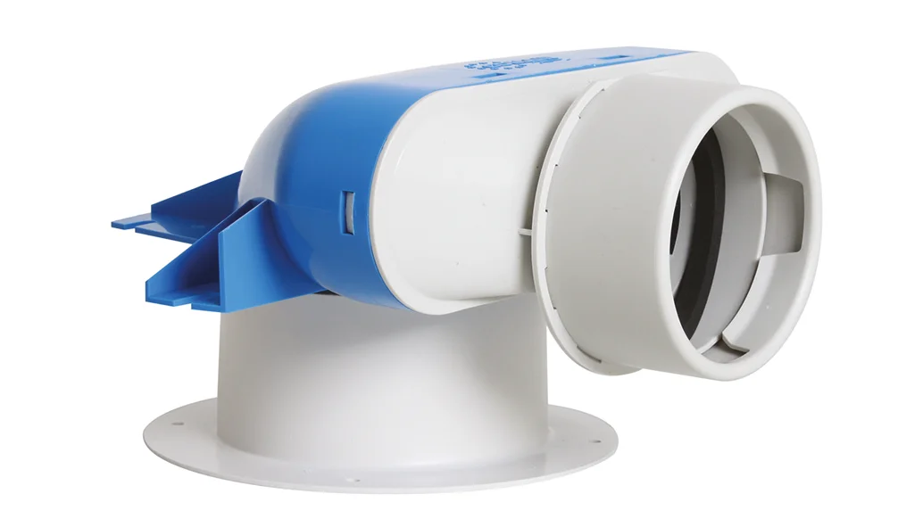 Vent-Axia Ventielcollector Vent-Axia Uniflexplus+ 1xØ90mm rond 90 2005000203