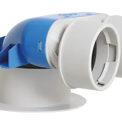 Vent-Axia Ventielcollector Vent-Axia Uniflexplus+ 2xØ90mm rond 90 2005000228
