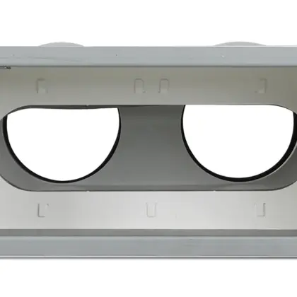 Vent-Axia Ventielcollector Vent-Axia Uniflexplus+ 2xØ90mm rond 90 2005000235