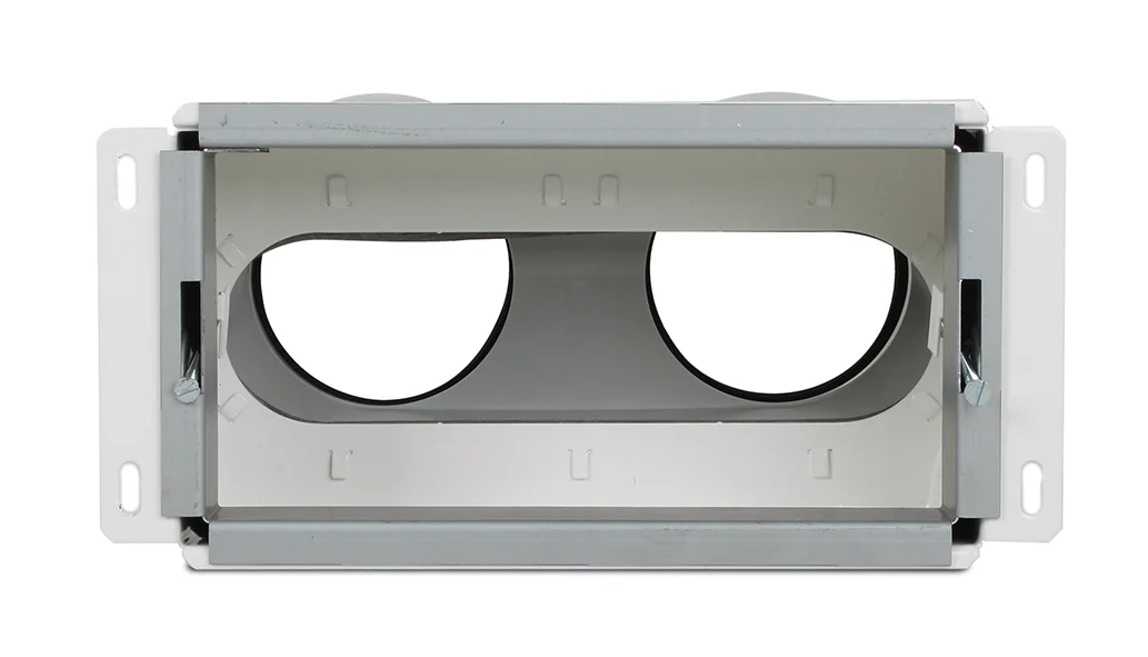 Vent-Axia Ventielcollector Vent-Axia Uniflexplus+ 2xØ90mm rond 90 2005000235