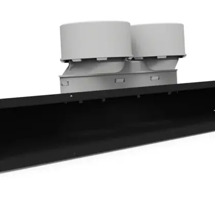 Vent-Axia Ventielcollector Vent-Axia Uniflexplus+ 2xØ90mm rond 90 2005000451