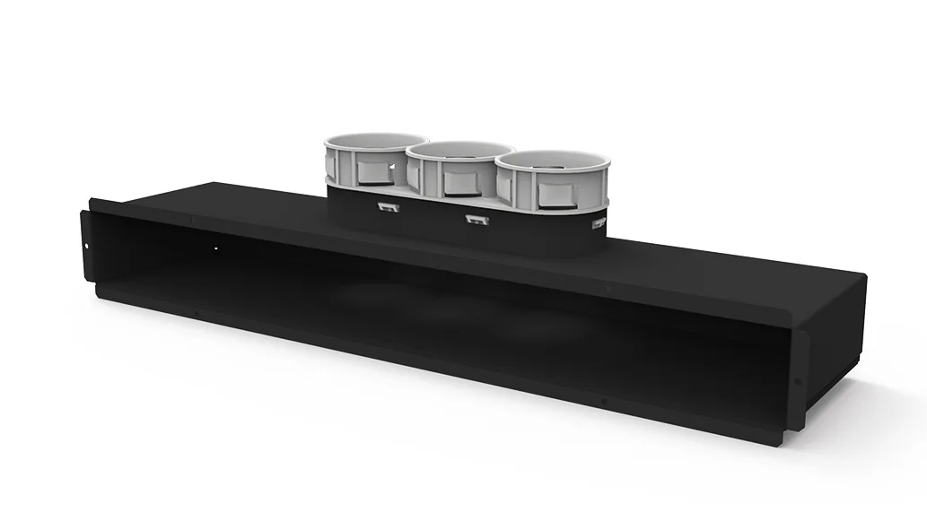 Vent-Axia VPCB 69 / Lijncollector 3x69 560x60 vent-axia 2005000478