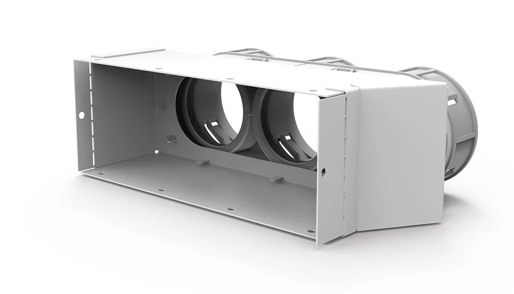 Vent-Axia Ventielcollector Vent-Axia Uniflexplus+ 3xØ69mm rond 69 2005000542
