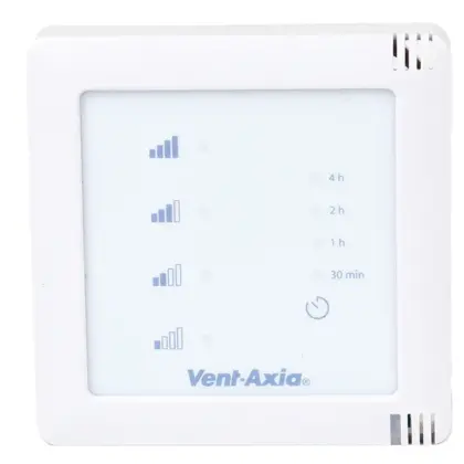 Vent-Axia SSU-B / 4-standenschakelaar draadl. batt. (wit) vent-axia 4001000117