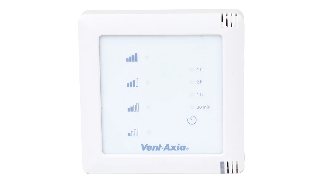 Vent-Axia SSU-B / 4-standenschakelaar draadl. batt. (wit) vent-axia 4001000117