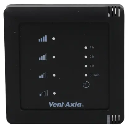 Vent-Axia SSU-WZ / 4-standenschakelaar RS485 230V zwart vent-axia 4001000124