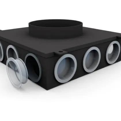 Ventichape Verdeelbox ventilatie Ventichape VentiFlex Ø180mm 180mmmm 70 100064491200