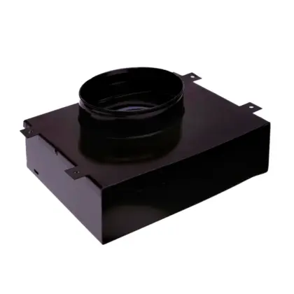 Ventichape Verloopstuk vierkant op rond Ventichape VentiFlex Ø125mm 200x60mm 50 100064487400