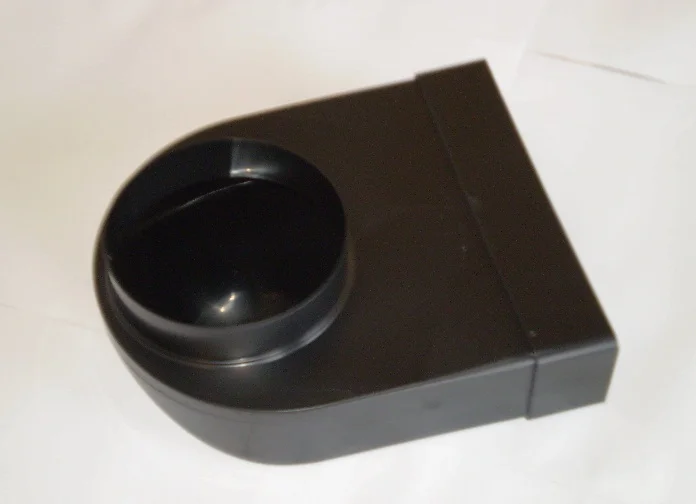 Ventichape Verloopstuk vierkant op rond Ventichape VentiFlex Ø125mm kunststof 200x60mm 50 100064520600