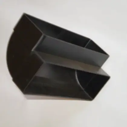 Ventichape Bocht rechthoekig luchtkanaal Ventichape VentiFlex 200x60mm verticaal 90° kunststof 50 100064521000