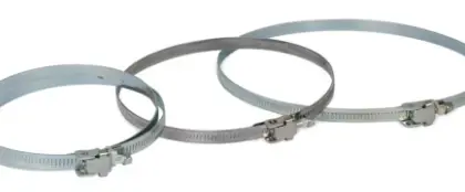 Ventilair 5001000036 Ventilair spanband voor geïsoleerde flexibel 60 - 165 mm  - prijs per stuk