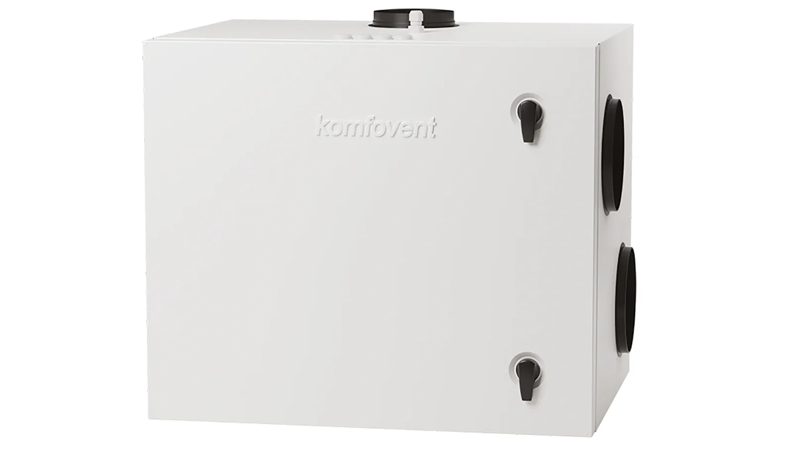 Ventilair WTW-unit Ventilair Domekt R 400 H HE L 500m3/h D=160mm 2 linkse en 2 rechtse aansluitingen 1004000267