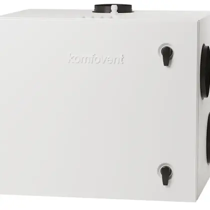 Ventilair WTW-unit Ventilair Domekt R 400 H HE R 500m3/h D=160mm 2 linkse en 2 rechtse aansluitingen 1004000274