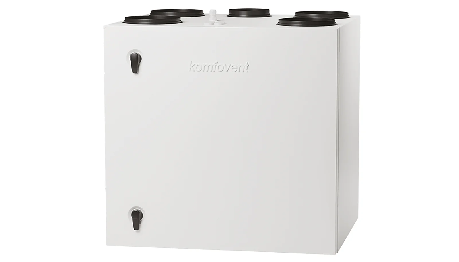 Ventilair WTW-unit Ventilair Domekt R 450 V HE L 496m3/h D=160mm 4 bovenaansluitingen 1004000278