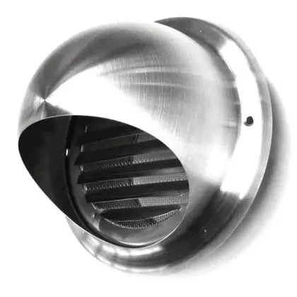 Ventilair Wand-/dekdoorvoer rond luchtkanaal Ventilair Ø100mm L0.9mm 1009000010