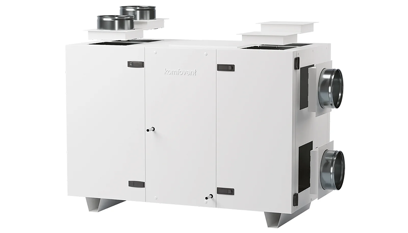 Ventilair WTW-unit Ventilair Domekt R 900 V HE R 668m3/h D=200mm 4 bovenaansluitingen 1010000150