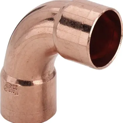 Viega 100063 Viega Koper soldeer bocht 90° FF 22 x 22 mm