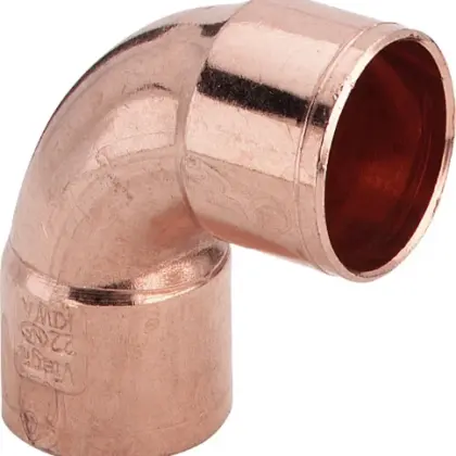 Viega 100711 Viega Koper soldeer knie 90° FF 28 x 28 mm