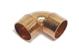 Viega 103088 Viega Koper soldeer knie 90° FF 35 x 35 mm