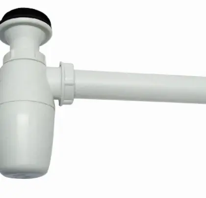 Viega Universal PP bekersifon met afvoerplug 5/4 x 32 mm - wit kunststof 103927