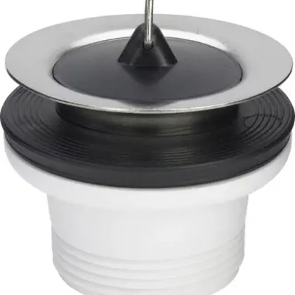 Viega afvoerplug voor spoelbak 6/4 x 70 mm - kunststof 106058