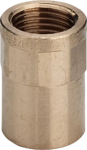 Viega 108267 Viega brons soldeer puntstuk FF 35 x 5/4 F