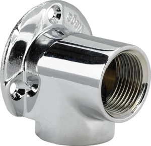 Viega 109158 Viega chroom muurplaat 90° FF 1/2 x 1/2