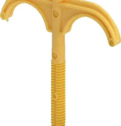 Viega 193492 Viega dubbele inslagbeugel 16/20 x M8 x 60 mm - geel