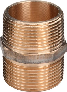 Viega brons nippel MM 6/4 x 6/4 269111