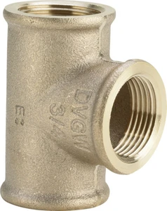 Viega brons T-stuk FFF 3/8 x 3/8 x 3/8 281809