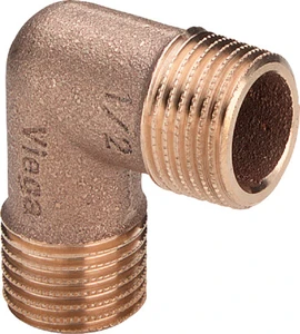Viega 317997 Viega brons knie 90° MM 4/4 x 4/4
