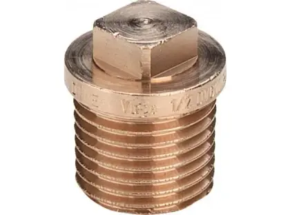 Viega 320294 Viega brons stop met rand M 4/4